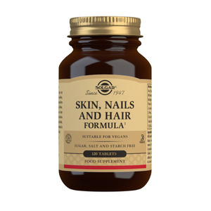 L Lysine: Solgar Skin, Nails, & Hair 120 Tabs