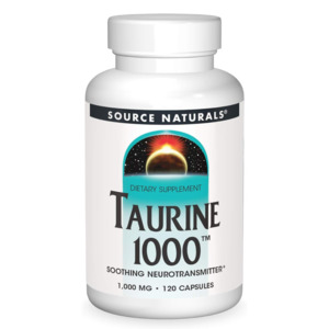 Taurine: Source Naturals Taurine 120 caps