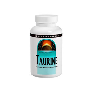 Taurine: Source Naturals Taurine 60 Tabs
