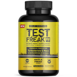 Maca: PharmaFreak Test Freak Gold Label 120 Caps
