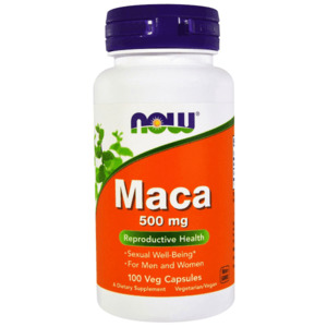 Now Foods Maca 500mg 100 Veggie Caps
