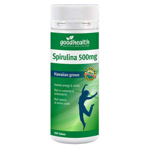 Spirulina: Good Health Spirulina 200 Tabs