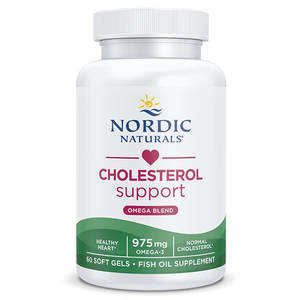 Omega 3 6 9: Nordic Naturals Cholesterol Support Omega Blend 60 Softgels
