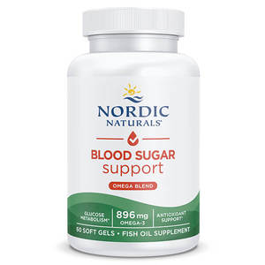Nordic Naturals Blood Sugar Support Omega Blend 60 Softgels