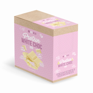 Chocolate: Vitawerx White Choc Bar 100g Box of 12