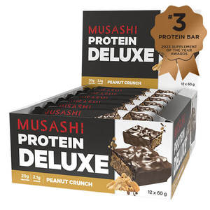 Chocolate: Musashi Deluxe Protein Bars 12x60g