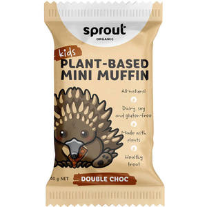 Sprout Organic: Sprout Organic Kids Plant-Based Mini Muffin 40g x12