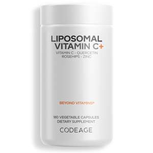 Codeage Liposomal Vitamin C+ 180 Capsules