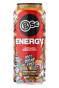 BSc Body Science ENERGY Cans 500ml (x12)