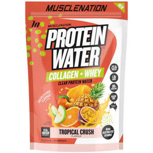 Products: Muscle Nation Protein Water 25 Serves CLEARANCE Short Dated end of 03/2026