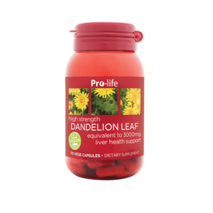 All Except Gift Cards: Pro-life Dandelion Leaf 70 Vege Capsules