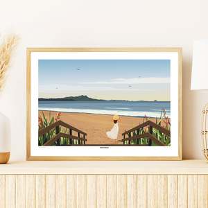 Travel Posters: Whitianga - Oceans Breath - Travel Poster, New Zealand