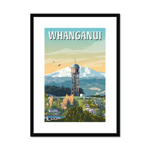 Framed Posters: Whanganui Framed & Mounted Print
