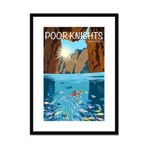 Poor Knights: Poor Knights Framed & Mounted Print