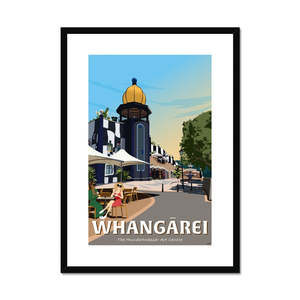 Northland Ntl: Whangārei Framed & Mounted Print