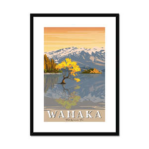 Otago Ota: Wanaka Framed & Mounted Print