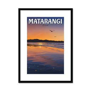 Framed Posters: Matarangi Framed & Mounted Print