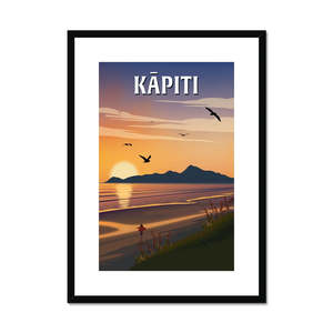 Kapiti Framed & Mounted Print
