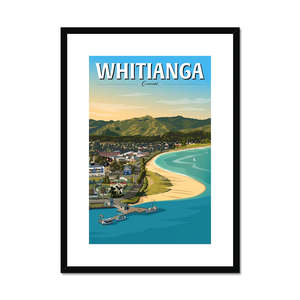 Whitianga Harbour Framed & Mounted Print