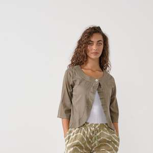 Caju: Flutter Jacket -Olive