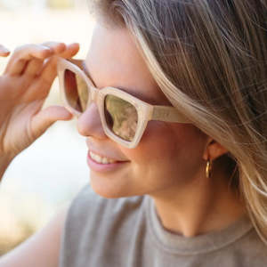 Soek Sunglasses: Zahara Nude
