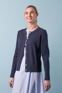 BRUNNER CARDI -NAVY