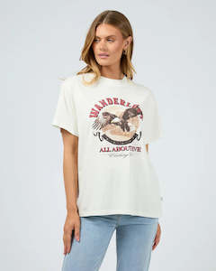 All About Eve: WANDERLUST OVERSIZED TEE