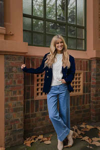 NORMAN BLAZER - NAVY