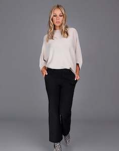 Bowie Merino Sweater -Chalk