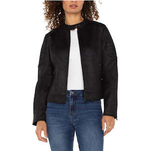 Liverpool: Biker Jacket -Black