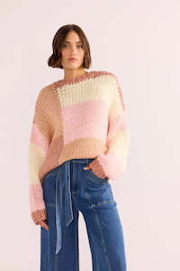 Sweatshirts Jumpers And Crews: MARCELLA COLOUR BLOCK SWEATER