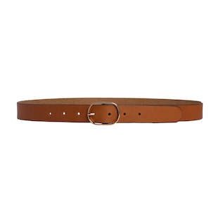 LOOP LEATHER Marla Leather Belt –Tobco
