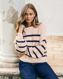 Paper Heart Stripe Knit -Pre order Due June 15