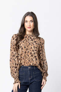 Seeking Lola: MOVEMENT BLOUSE-RAWR