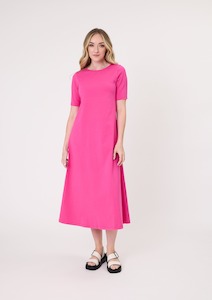 Sole Dress -Fuchsia