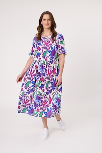 Lemon Tree: Madonna Dress -FLORAL