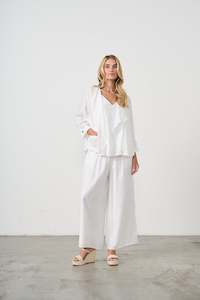 HF2707 BACK FEATURE JACKET-WHITE