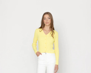 Two By two Mia Cardigan-Sunshine
