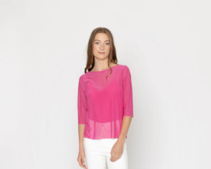 Two by Two Sia Top -Rose Pink