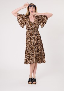 Lemon Tree: Vittoria Dress Leopard