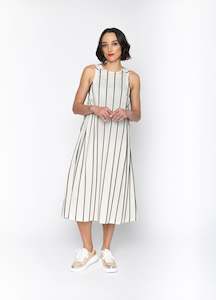 Blacklist: Blacklist Carla Dress - Stripe
