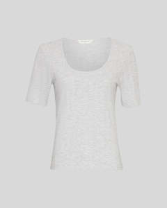 Msch Copenhagen: MSCH Juna SS Tee-light grey