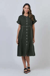 Naturals BY O&J GA612 Dress - Licorice