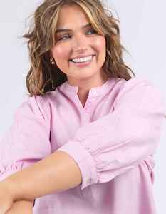 Elm Clothing: Elm Rowan Shirt-PINK