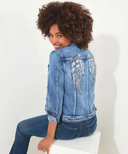 Joe Brown 1: Boutique Denim Jacket -BLUE