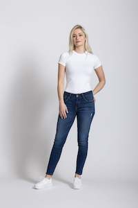 L T B Jeans: CYNTHIA EVIENE WASH Rose Gold detail