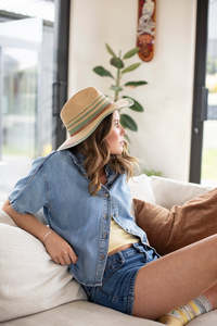 Antler Accessories: Sage Stroll Fedora