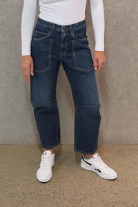 L T B Jeans: LTB Marlow Barrel Jeans - Sadira Wash