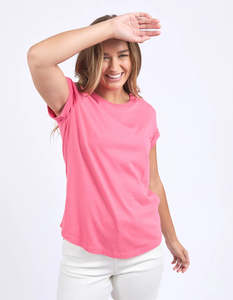 Top Seller Manly Vee Tee-Hot Pink-Pre order due December 21