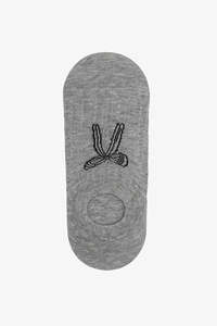 New Arrivals: No Show | Grey-Black Bow